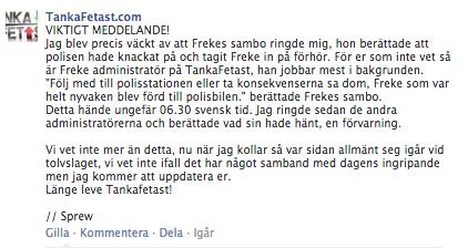 Fildelning, Upphovsrätt, piratkopiering, Tankafetast, Pirate Bay